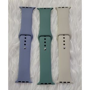 New langxian 3-pack silicone sports bands(42/44MM)